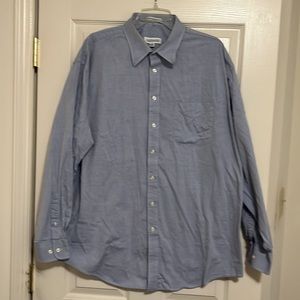 Men’s Joseph & Feiss dress shirt, size 18, 36/37’ long sleeve